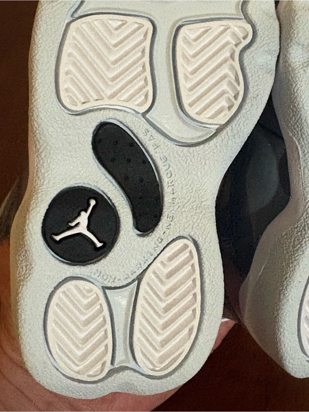 Jordan 6 Rings (TD) 323420 015 Toddler's Cool Grey/White/Wolf Grey Size 3C